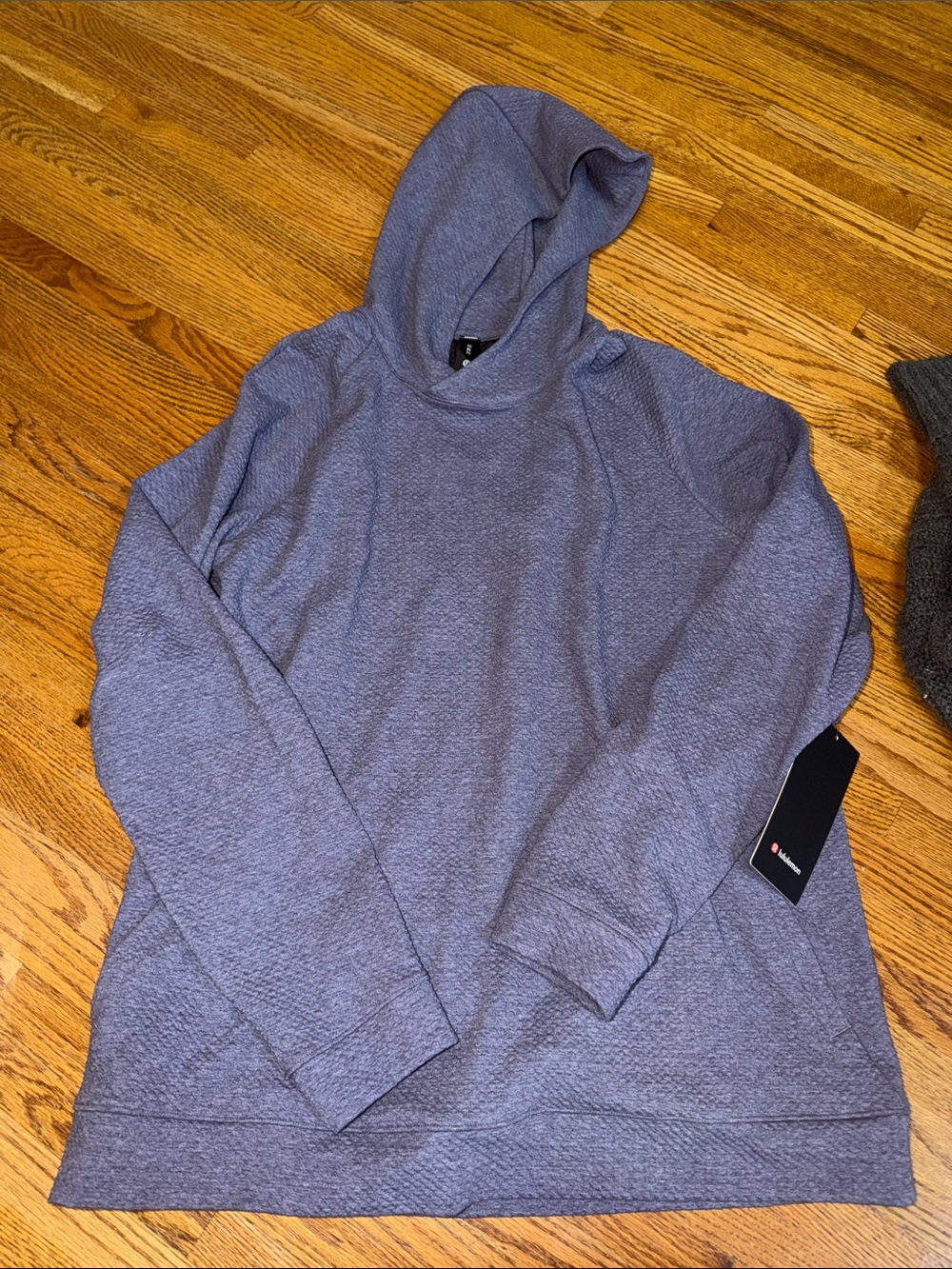 lululemon athletica Men's Hooded Pullover - Heather Blue Gray
